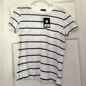 ATM Classic Black and White Short Sleeve Tee